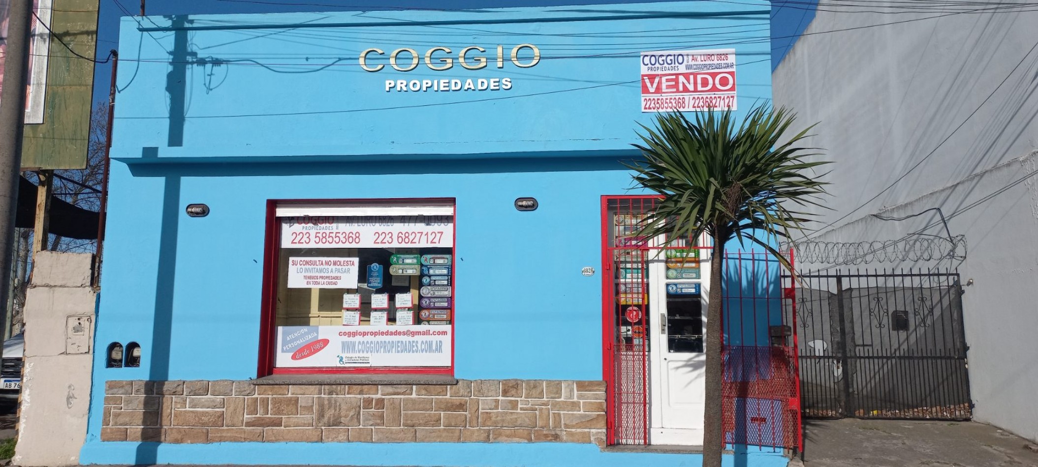 LOCAL Y 2 DPTOS TERRENO LIBRE